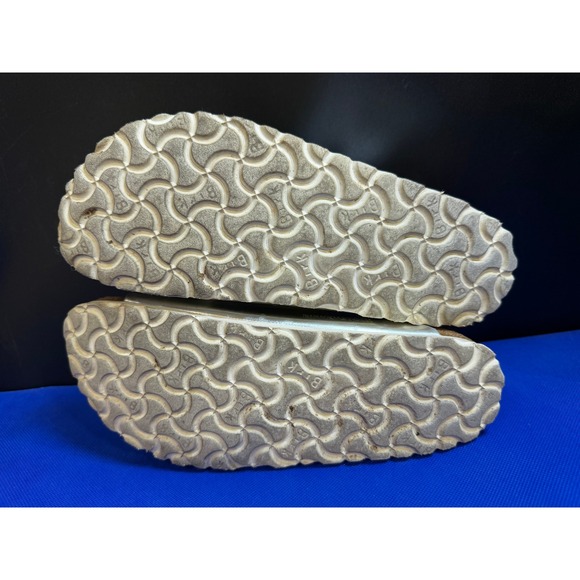 Birkenstock Arizona Silver Metallic Sandals EU 38 US Women 7-7.5 - Picture 7 of 10